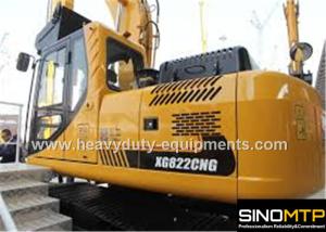 Wholesale 35° 1.6 cbm Hydraulic Crawler Excavator Heavy Equipment XGMA XG822CNG from china suppliers