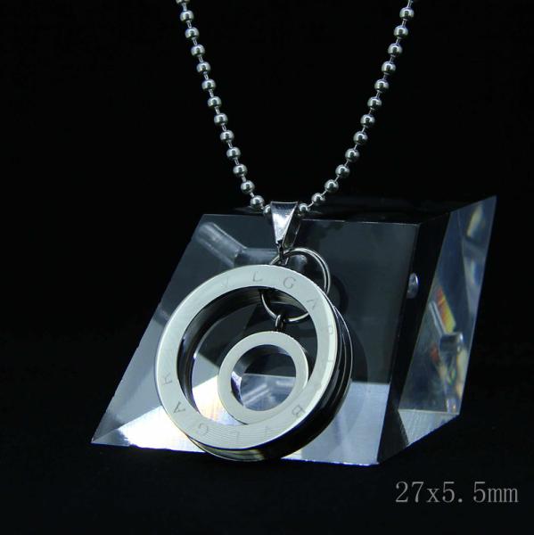 Fashion High Quality Fashion Stainless Steel Round Shapped Necklace Pendant
