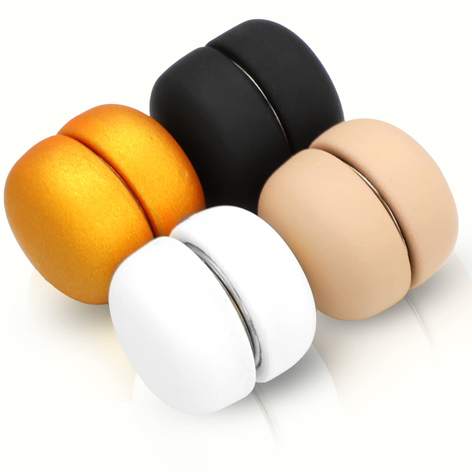 Strong No-Snag Hijab Magnet Pins Multi- Magnetic Pins Pot / Cup Shape Axial Orientation