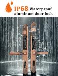 Glomarket Courtyard Villa Gate Lock High Security Waterproof Intelligent Dual