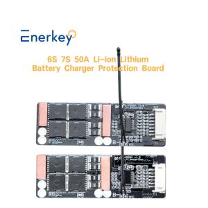 Wholesale Energy Storage Lithium Battery BMS 6S 7S 50A For Electric Tricycle Cell Bms 24V from china suppliers