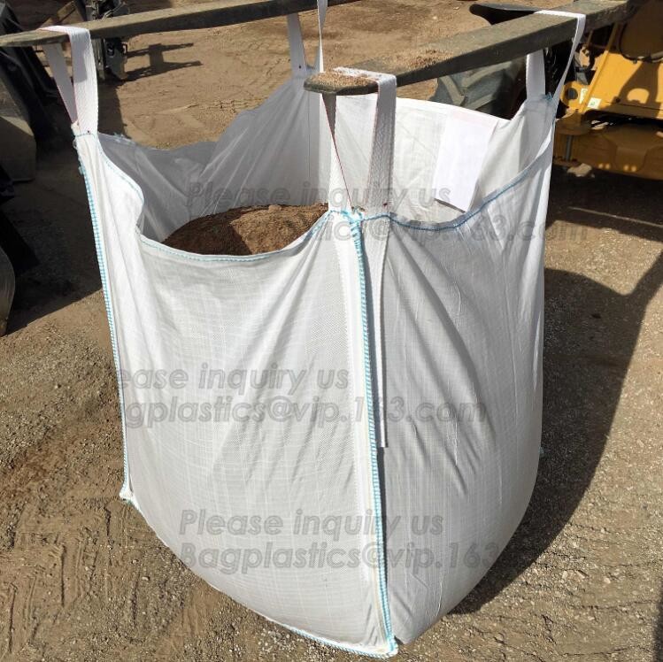 superior quality polypropylene jumbo bag,polyethylene sandbags scrap woven pp bulk bag, pp big jumbo bag for sand, pack