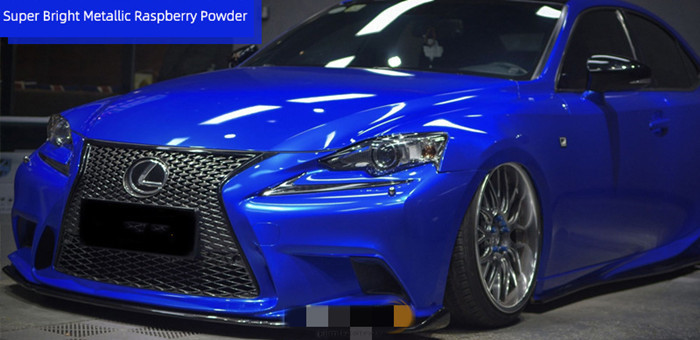 Metal Ice Plum Powder Gloss Car Vinyl Wrap Chemical Proof