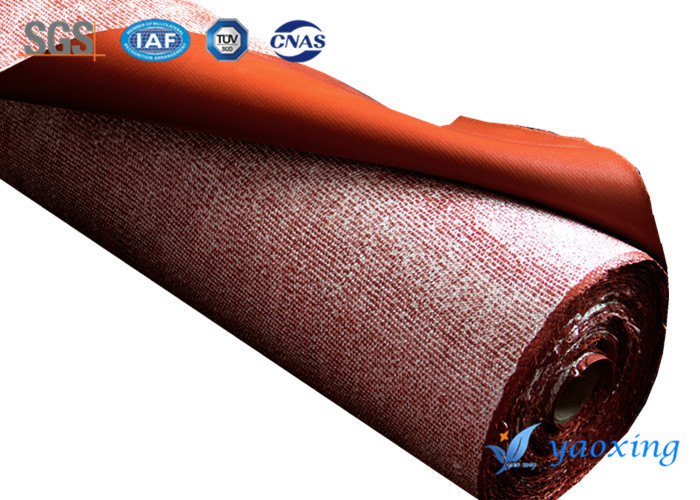 Heat Resistant Silicone Fiberglass Fabric 1000mm Width