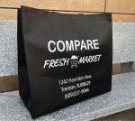 Tote Bags Custom Printed Recyclable Fabric Non Woven Shopping Bags With Logo