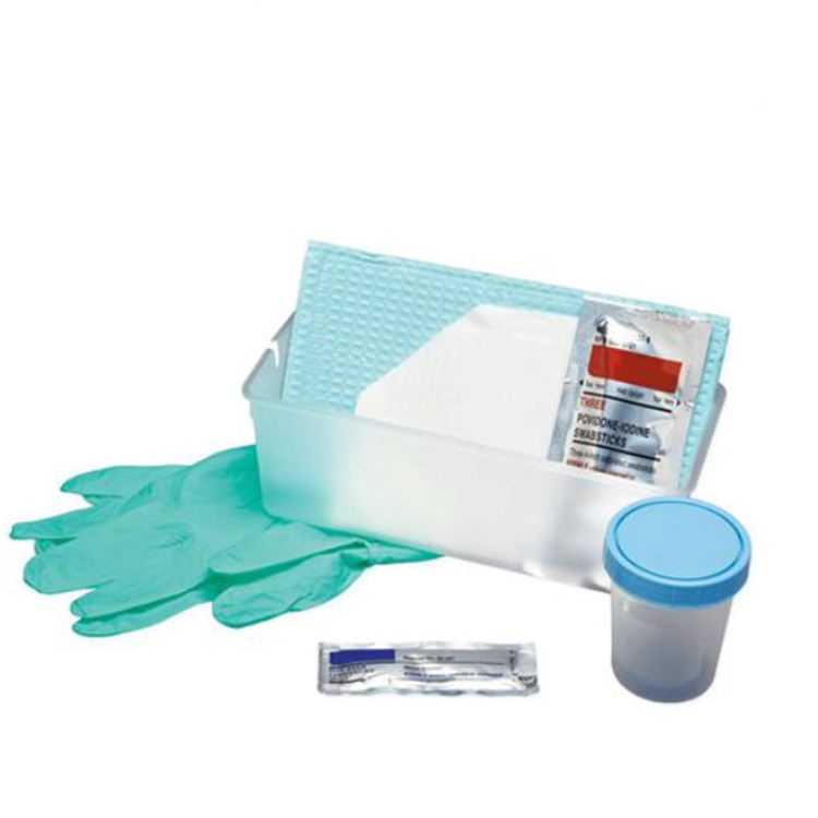 Wholesale Disposable Normal Foley Urethral Urine Catheterization Tray(Without Catheter)