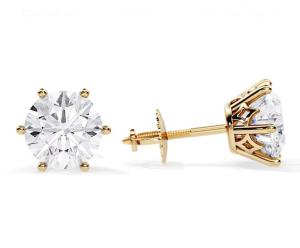 Wholesale IGI Certified Artificial Diamond Stud Earrings Round Brilliant Cut Loose Lab Made Diamonds from china suppliers
