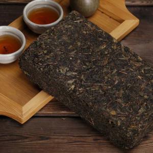 Wholesale Dark Chinese Tea Brick Healthy Hypotensive For Gastrointestinal Weak People from china suppliers