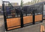 galvanized portable horse stable front 3.0mx3.0m large horse stall
