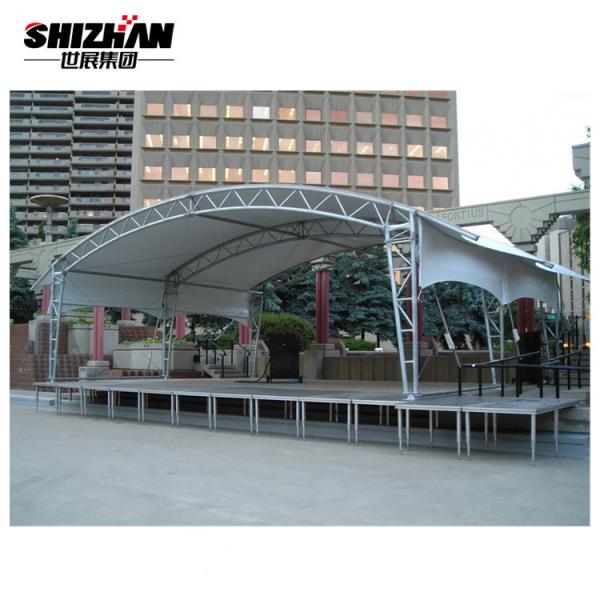 anti-slip tablet telescopic theatre portable aluminum adjustable mobile stage