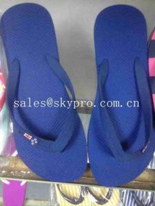 Wholesale Blue Orange Green Pink Printing OEM Foam Slippers Uniex Plus Size EVA Flip Flops from china suppliers