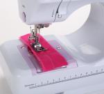 Durable Mini Electric Zigzag Sewing Machine Optional Stitch Length for Cloth