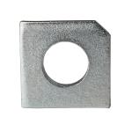 DIN435 DIN434 Q235 Square Beveled / Taper Washers Widely For Building Industry
