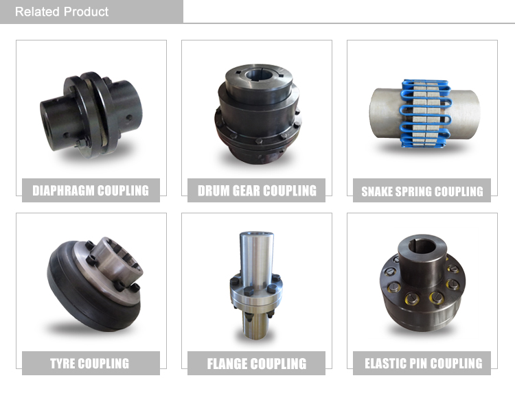 ML Plum Blossom Shape Flexible Shaft flange Coupling