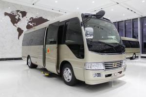 Wholesale Toyota Coaster 8 Seater Tourist Bus Business Reception Bus Gasoline Rear Drive 4×2 Manual from china suppliers