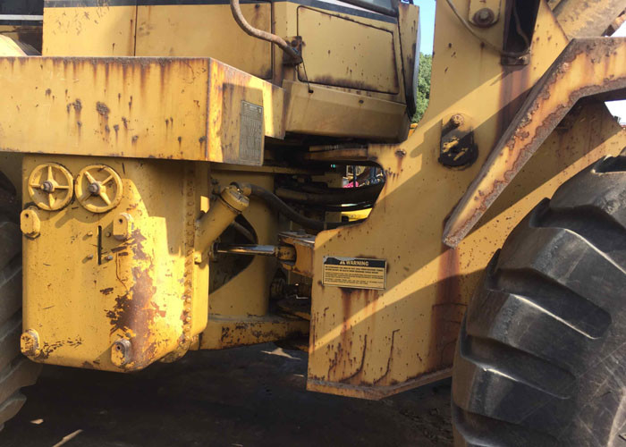 Front Discharge Used CAT Wheel Loader 966F2 Original Made In Japan