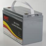 36V 50AH LiFePO4 Battery Pack Mobile Recreational Vehicle Power Supply for