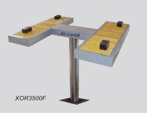 Wholesale Low Cost In Ground Hydraulic Car Lifts Long Platform One Column Underground Auto Lift 1850mm/3500kg from china suppliers