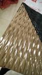 304 316l Grade Hammered Pattern Metal Sheet 1219*2438mm Stainless Steel Sheet