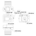 Y3000 8MP Thumb 720P Mini DVR Camera Smallest Outdoor Sports Spy Video Recorder