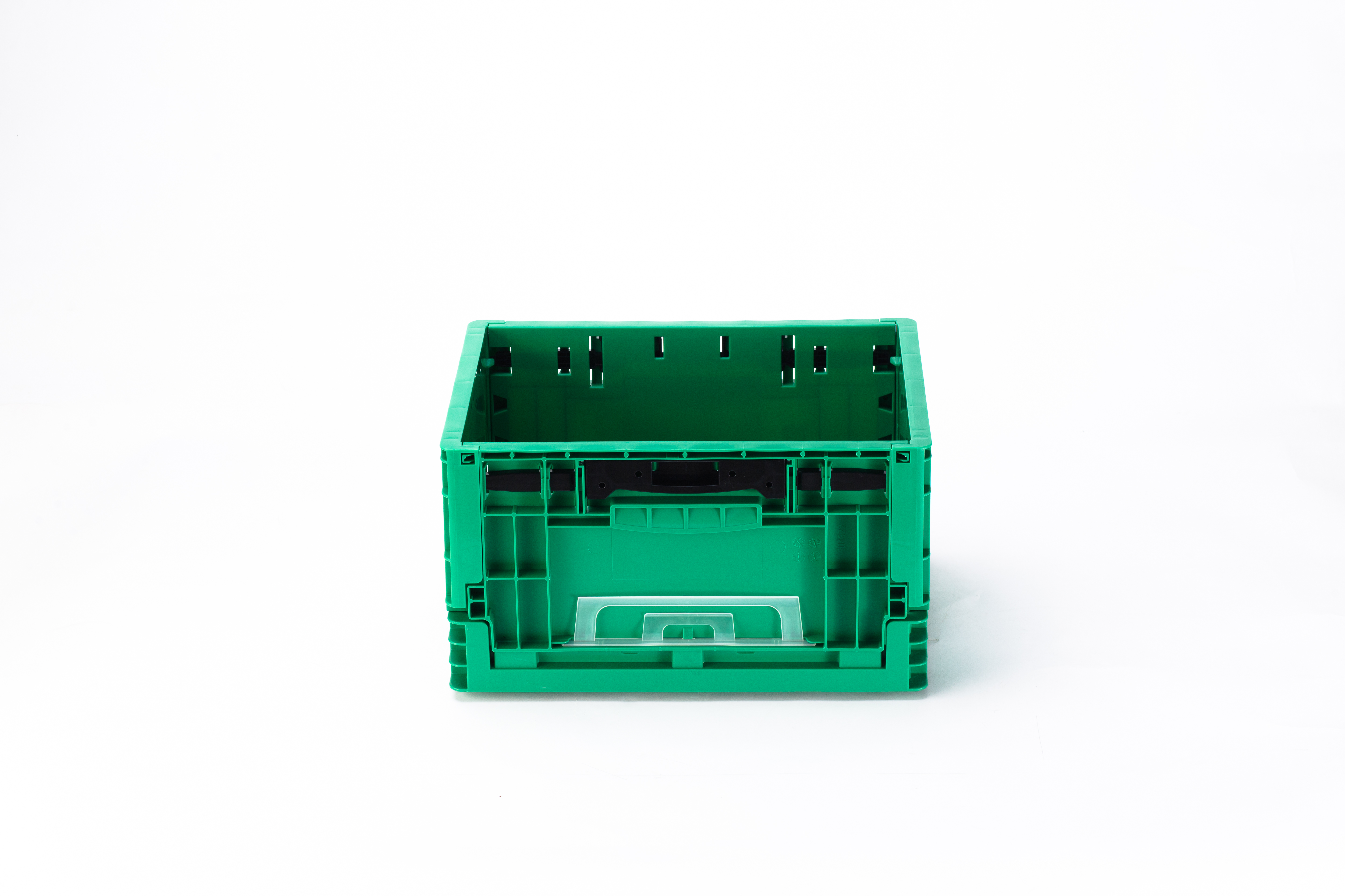 Collapsible Eco-Friendly Plastic Moving Box Vegetable Plastic EU Crate with Logo
