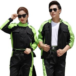 Wholesale Overalls Long Suit Cotton Polyester Mechanic Uniforms Sets Of Labor Protection Clothes from china suppliers