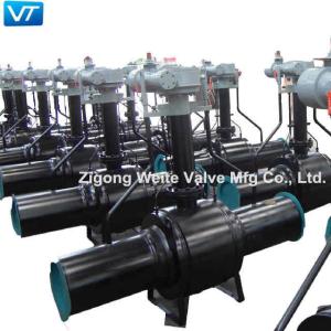 Wholesale RTJ Ends Natural Gas Pipeline Valves 15Mpa Fully Welded Ball Valve from china suppliers