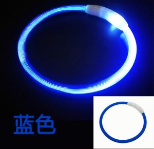 Wholesale Led Rechargeable Dog Collar Light Up Night Walking Necklace from china suppliers