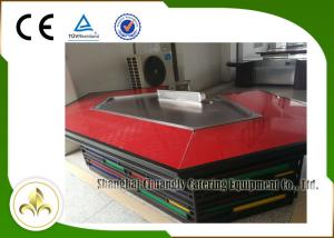 Wholesale 11 Seats Electric Tube Heating Teppanyaki Grill Table Stainless Steel Material from china suppliers