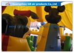 Donald Duck & Mickey Inflatable Amusement Park For Outdoor Child Games