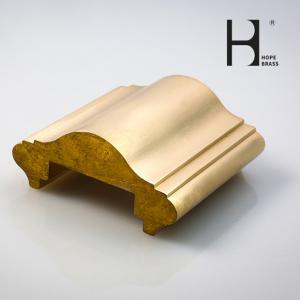 Wholesale C36000 Brass Handrail , Anti Slip Brass Rail Bar for decoration from china suppliers