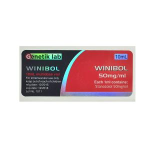 Wholesale Genetik Lab Winibol 50mg Oral Pill Bottle Label from china suppliers