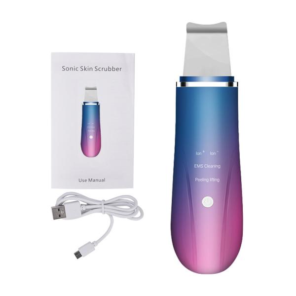 Ultrasonic Scrubber Acne Pore Cleanser Facial Beauty Device Microdermabrasion