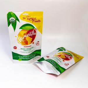 Wholesale Food Packaging Bag Manufacturer Customized Pet Aluminized Zipper Bag High Quality Dried Mango Snack Packaging from china suppliers