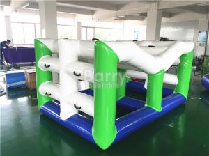 Wholesale Swimming Inflatable Toy Boat , Large Floating Inflatable Water Climbing Wall from china suppliers