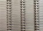 SUS 304 Stainless Steel Woven Wire Mesh Panels 2mm Dia 17.5mm Warp Pitch