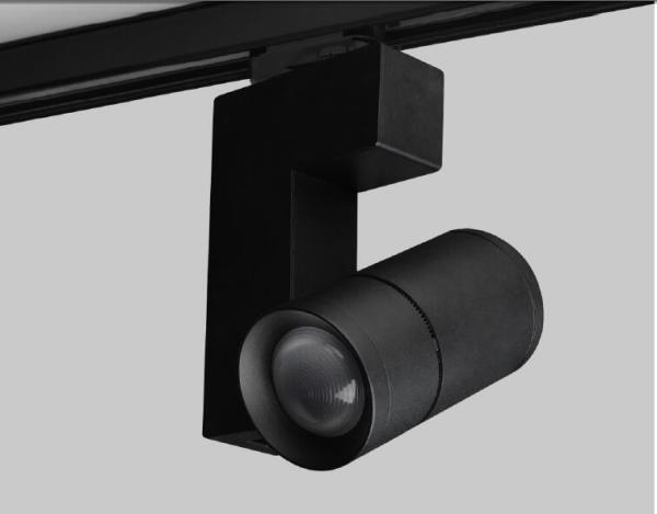 Smart control track light 50W For Commercial COB pured aluminum body / High