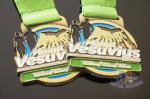 Round Shape Bespoke Marathon Medal / Custom Soft Enamel Running Medals