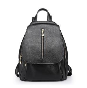 Wholesale Cowhide School Bags Women's Backpacks for Travelling Leather Double Shoulder Bags from china suppliers