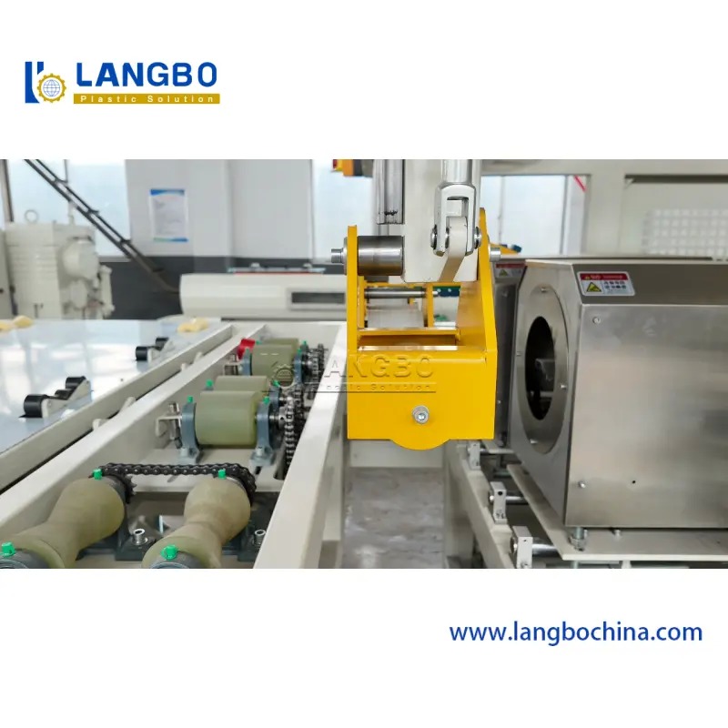Plastic Pipe Belling Machine Online Socket Forming For Extrusion Line Integration