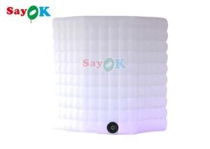 Wholesale PVC Coated Octagon Mobile Inflatable Photo Booth Tent With LED Lighting from china suppliers