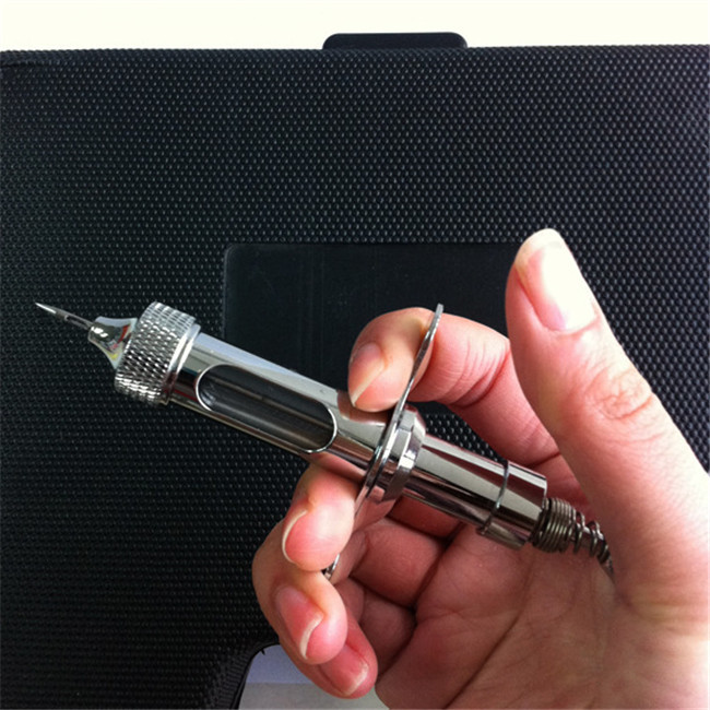 Veterinary 2ml Stainless Steel Plunger Syringe Automatic Injector