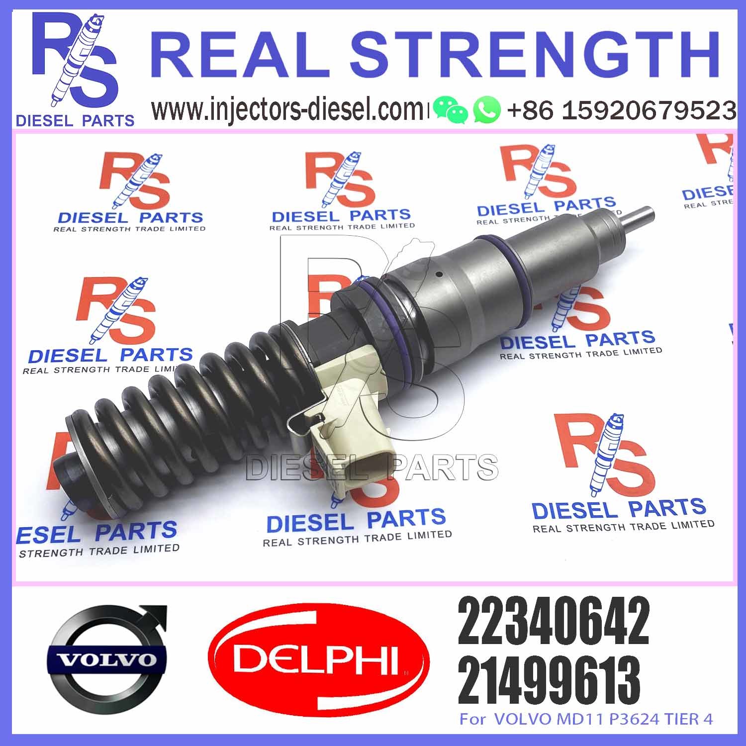Fuel Injector 21446260 BEBE4G16001 22340639 22340642 FOR Engine V-O-L-V MD13 MD11