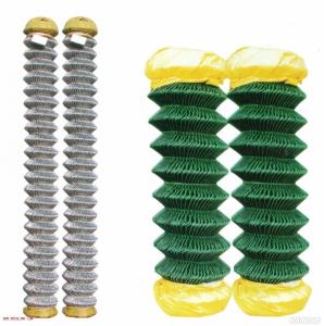 Wholesale Galvanized Steel and PVC Coated Galvanized Steel Chain Link Fence Netting from china suppliers