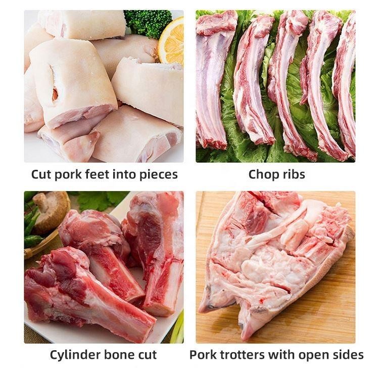 Stainless 420 Poultry Meat Processing Industrial Knife Blades For Chicken Duck Cutting