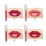 Long Lasting Romantic Cosmetic Metallic Matte Liquid Lipstick