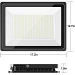 Outdoor Waterproof Industrial LED Flood Lights 500W 5000K Wifi Controlled
