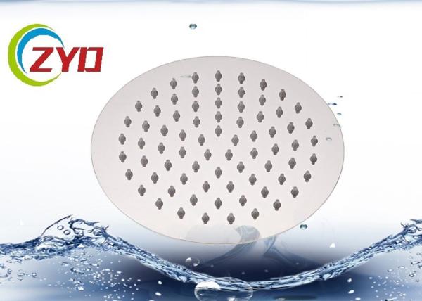 8Inch 20mm Diameter Water Saving Round Stainless Steel Chrome Bathroom Accessory