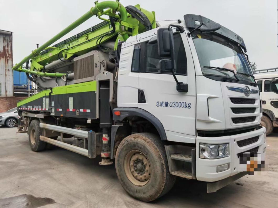 Construction Machinery Concrete Machinery Used Concrete Pump Truck Zoomlion 38m for Sale