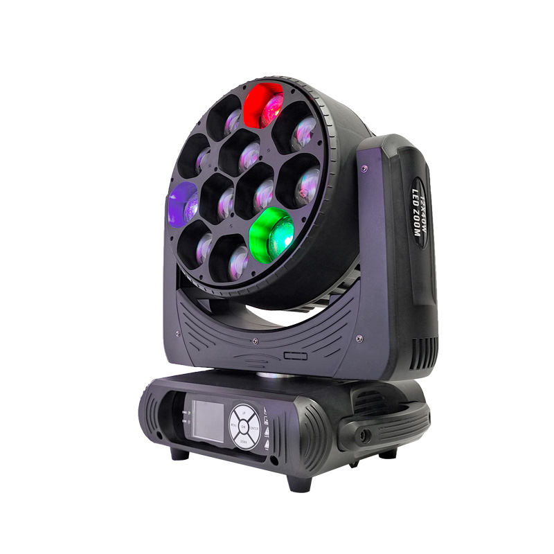 12pcs 40W LED Moving Head Focusing Dye Stage Lights For Outdoor Night Club